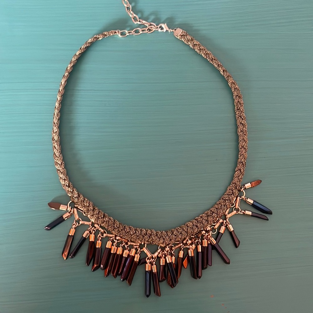 Stella and Dot Bora Fringe necklace